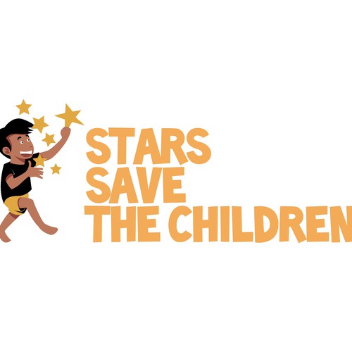 Star brand with the title 'Fun yet formal NGOs logo design'