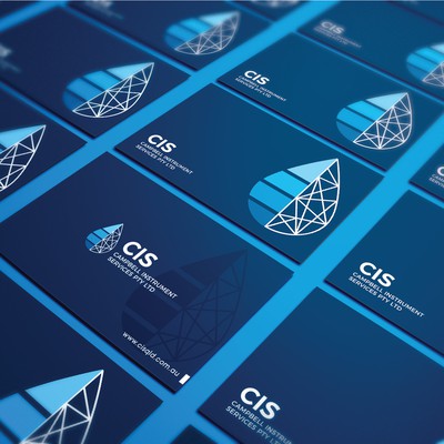 CIS- Logo and Busienss Card Design for a water plant based industrial Company
