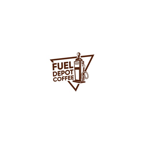 gas station logo design