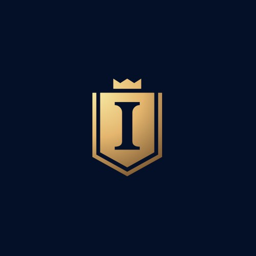 Shield logo with the title 'Logo design for Inspirean'
