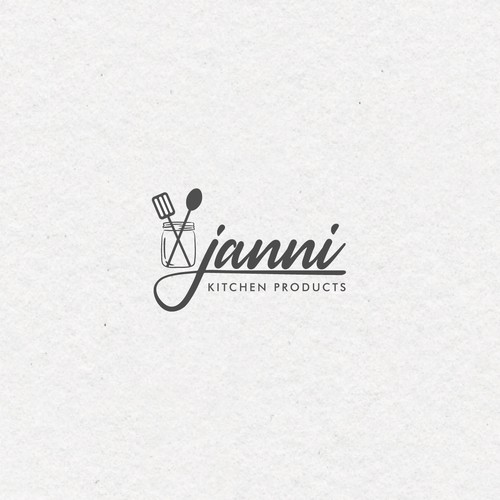 Product logo with the title 'logo concept for kitchen products'