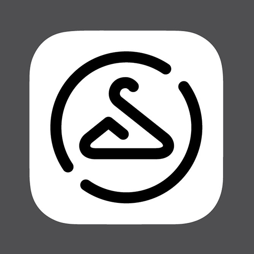 Share design with the title 'ThreadEx - iOS App icon for clothes swapping'