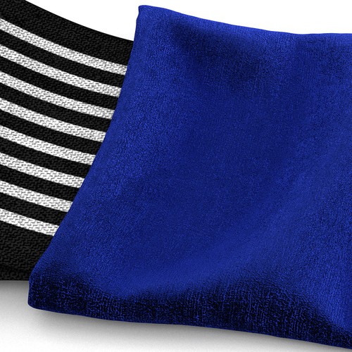 3D rendering design with the title 'Ice Pack 3D Rendered Image'