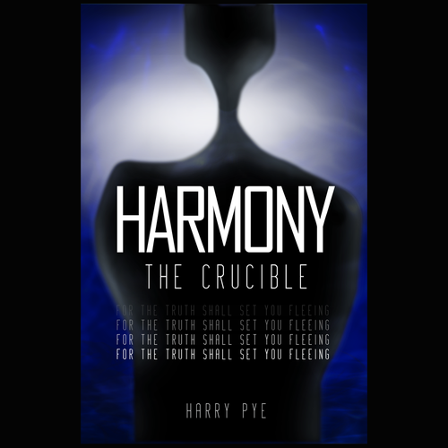 Alien book cover with the title 'book cover'