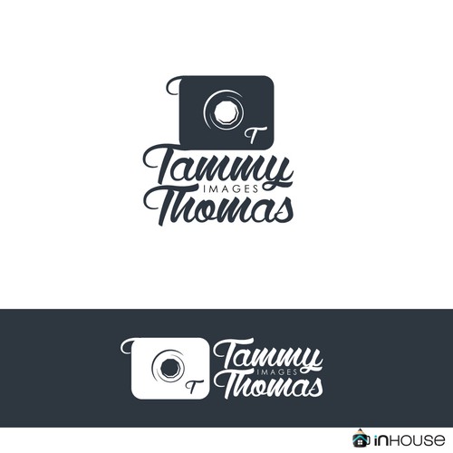 Photography logo with the title 'Design Logo for a Photographer'
