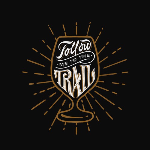 Chalkboard design with the title 'Chalkboard lettering concept'