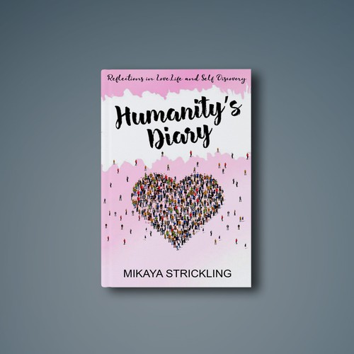 Human figure design with the title 'Humanity’s Diary'