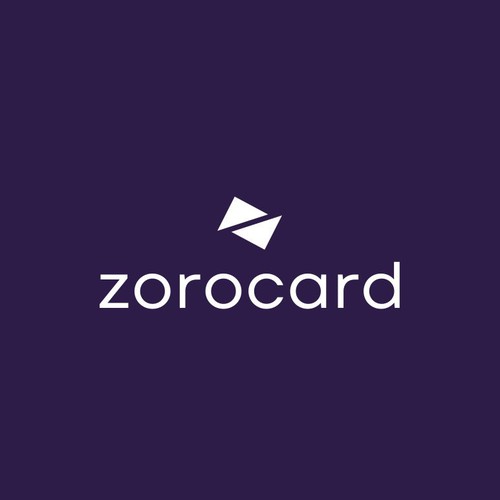 Card brand with the title 'Logo for Zorro Card'