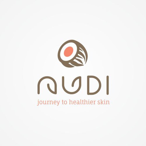 Gentle logo with the title 'Nudi logo'