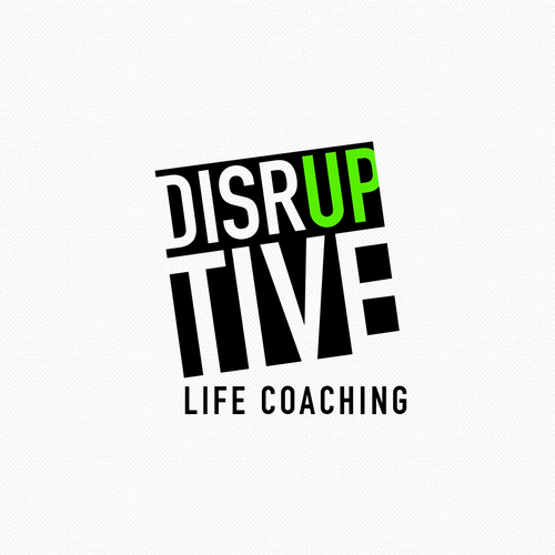 Consultant logo with the title 'Logo concept for life coaching business'