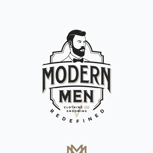 Heritage design with the title 'Modern Men'