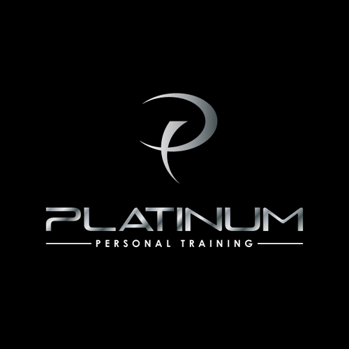 Personal training logo with the title 'Premium Logo for Personal Training'