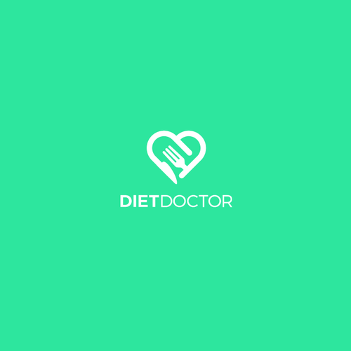 Doctor brand with the title 'Diet doctor logo'