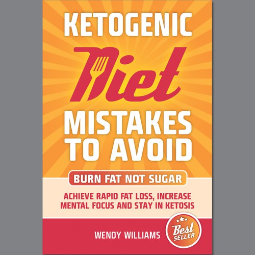 Diet book cover with the title 'Book Cover'