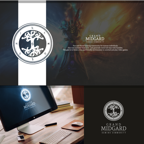 Three design with the title 'Grand Midgrad'