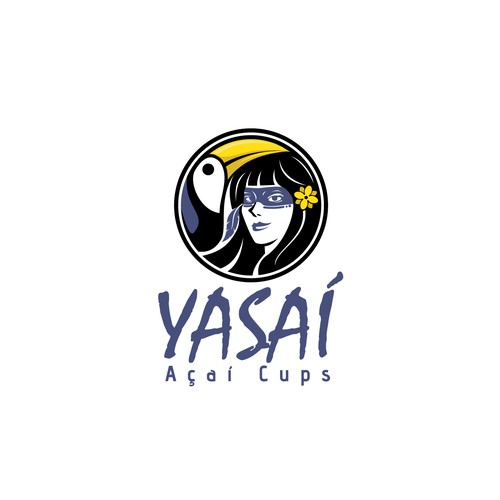 Toucan logo with the title 'Yasai Logo'
