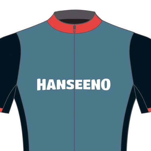 Cycling kit design with the title 'Cycling Retro Kit Design'