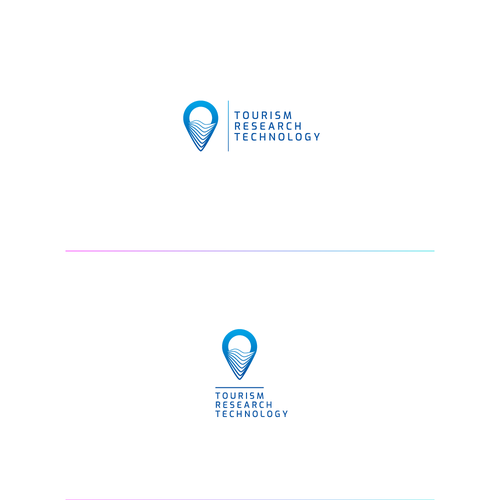 Tourism logo with the title 'Tourism Research Technology'