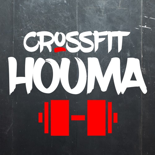 CrossFit logo with the title 'CrossFit Box Logog'
