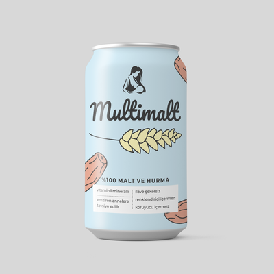 Multimalt Beverage Can Design