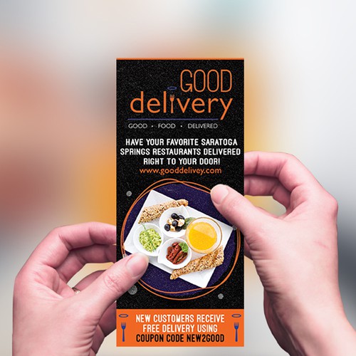 Rack card design with the title 'Rack Card Design '