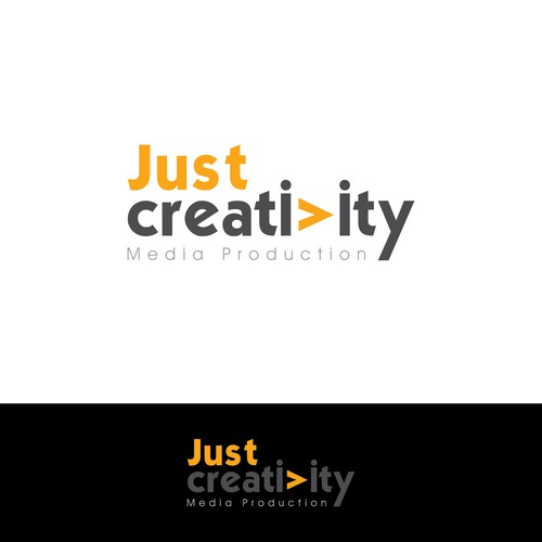Corporate identity logo with the title 'Just Creativity Logo'