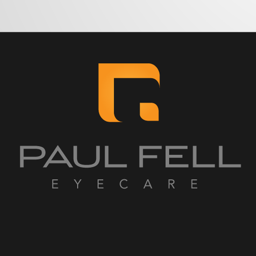 Eye care logo with the title 'Minimal Logo for Optometrist'
