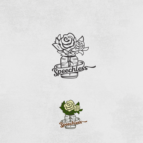 Pot design with the title 'flower'