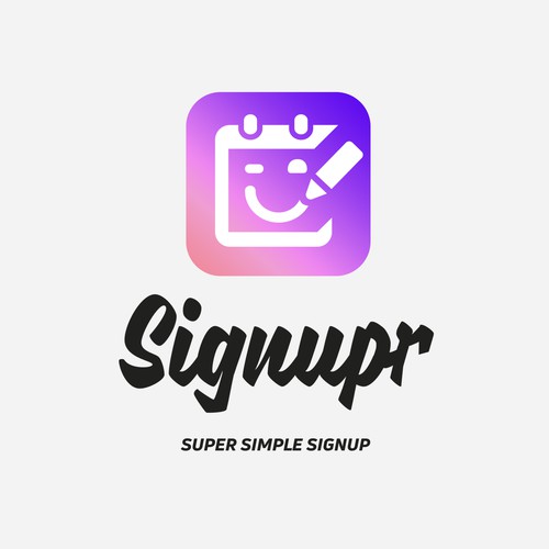 App logo with the title 'Signupr'