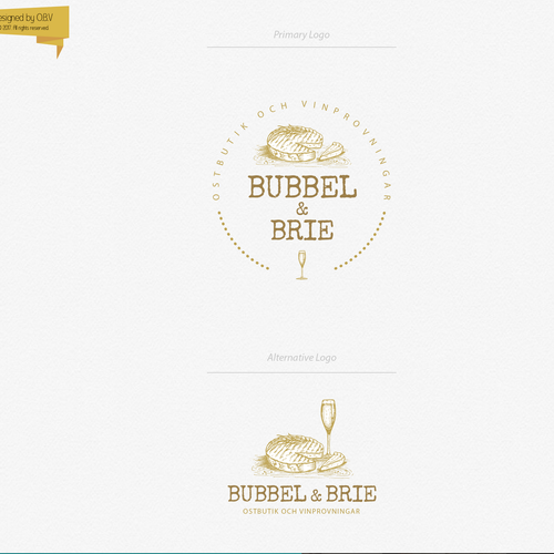 Food brand with the title 'Logo and brand identity for artisanal cheeses  '