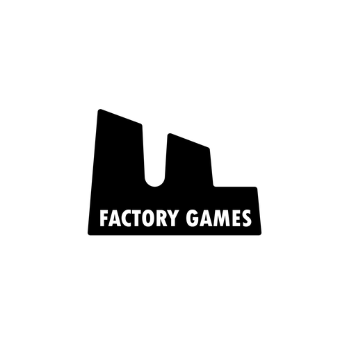 Creative-mind logo with the title 'Creative logo concept for Factory Games'
