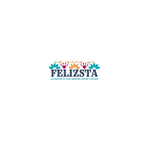 Celebration logo with the title 'Design a logo for a fun & sophisticated Latin American Cuisine & Culture retail shop'