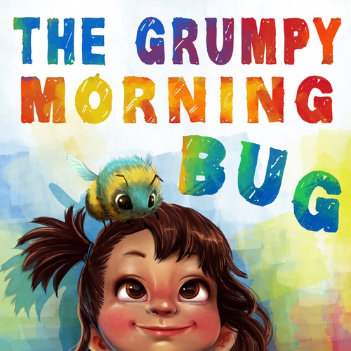 Kid design with the title 'Kid's Book cover'