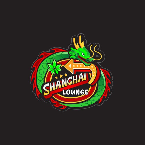 Lounge logo with the title 'Shanghai Lounge'