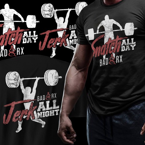 Barbell t-shirt with the title 'Sport'