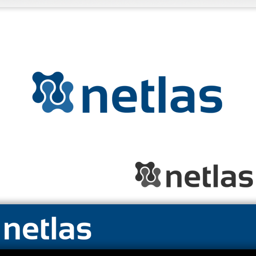 Information logo with the title 'Contest logo winner for netlas'