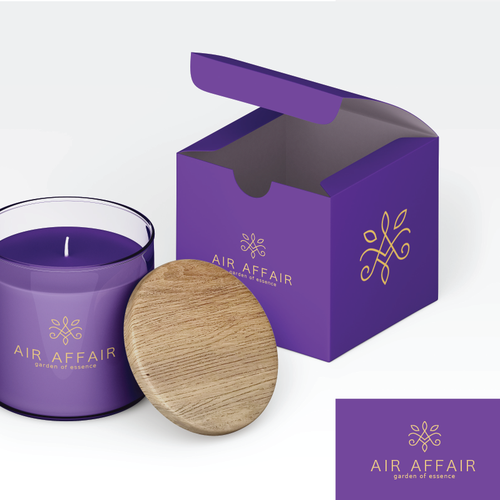 Candle logo with the title 'AIR AFFAIR'
