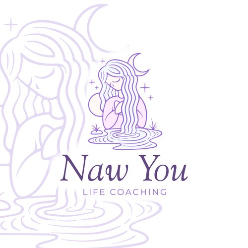 Healing logo with the title 'Girl'