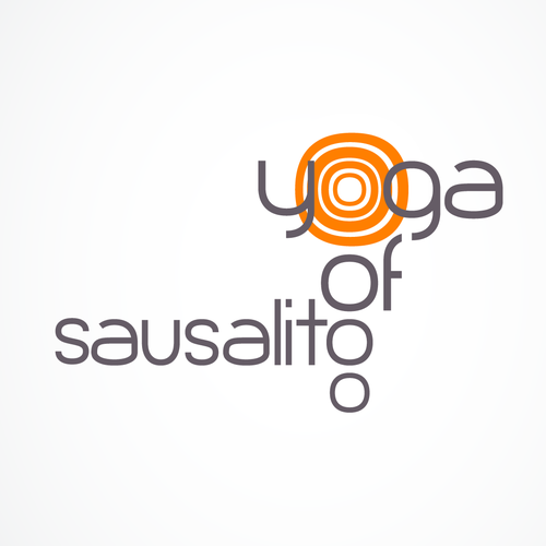 Yoga brand with the title 'Give a facelift to a tired yoga studio logo'