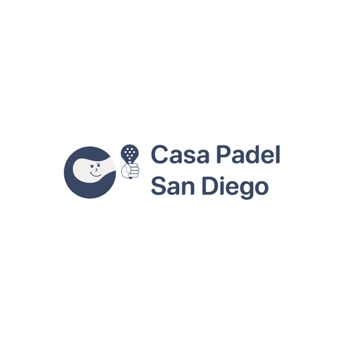 Paddle design with the title 'logo Casa padel'