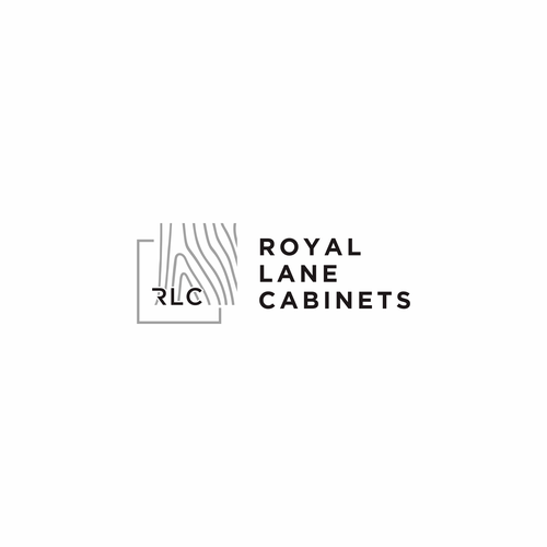 Cabinet design with the title 'Royal Lane Cabinets'