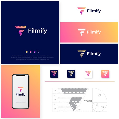 Film industry logo with the title 'Filmify'