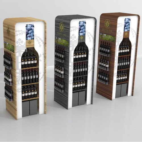 Display design with the title 'floor display'