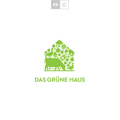 Agriculture brand with the title 'The Green House'