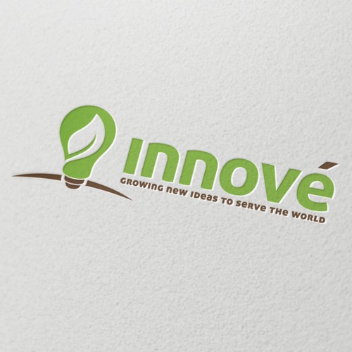 Growing design with the title 'Innove logo design - Innovate you world!'