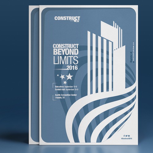 Forum design with the title 'Poster Construct 2016'