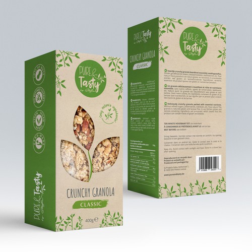 Shopping bag packaging with the title 'package and Logo design'