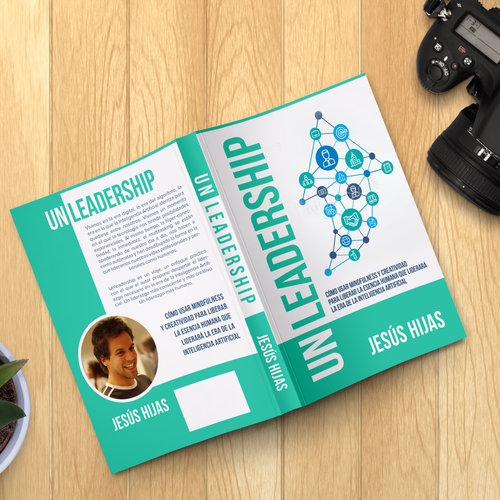 Leadership book cover with the title 'unleadership Book Cover Design'