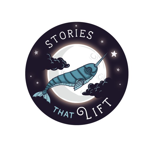 Flying design with the title 'Stories That Lift'