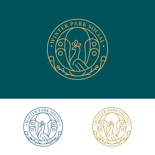 Peacock logo with the title 'LUXURY PEACOCK'